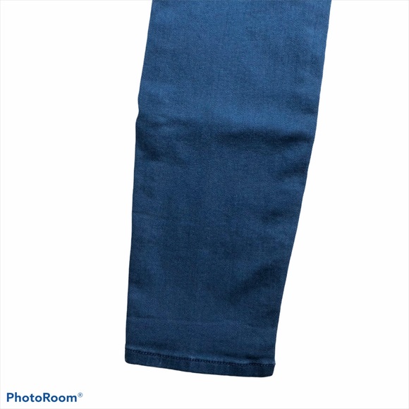 Vince Crop Skinny Ankle Glacier Blue Stretch Jeans - Picture 10 of 16